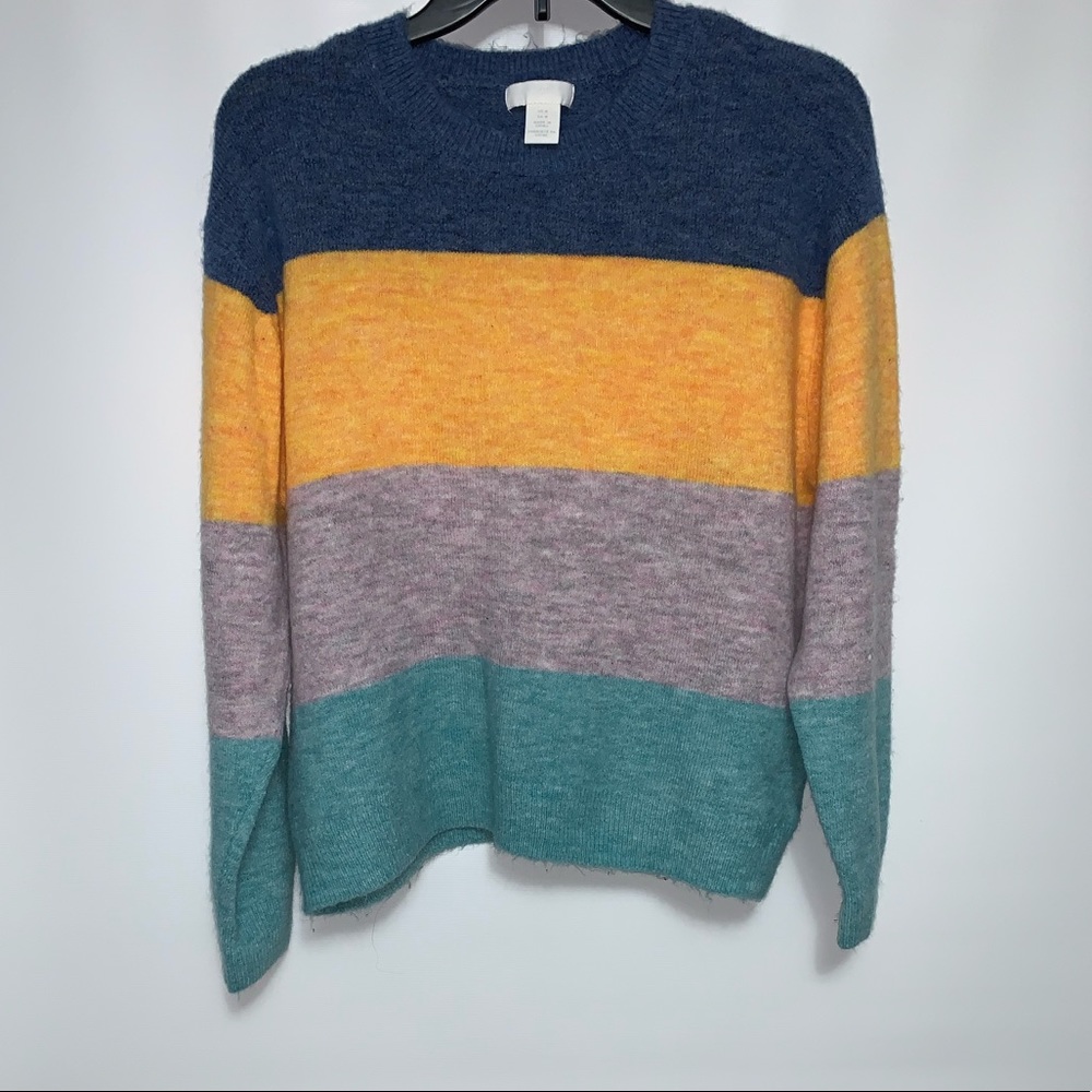 Color Blocked H&M Sweater